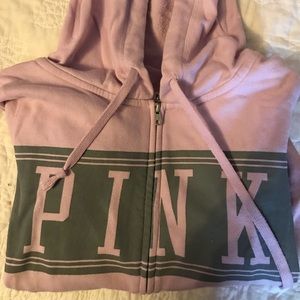 PINK zip up jacket